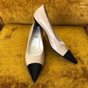 Salvatore Ferragamo Classic Nude Heels